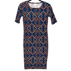 Lularoe Julia Fitted Dress - Size XXS